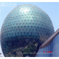 LF Good quality prefab glass dome building